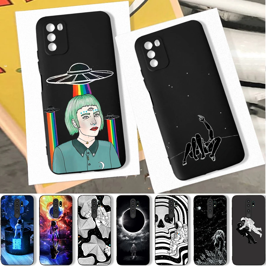 Astronaut Universe Starry Sky Phone Case for Xiaomi Redmi Note 10 Pro 9 9C 9A Note 9 Pro for POCO M3 Pro X3 Pro F3 Fashion Cover 
Astronaut Universe Starry Sky Phone Case for Xiaomi Redmi Note 10 Pro 9 9C 9A Note 9 Pro for POCO M3 Pro X3 Pro F3 Fashion Cover