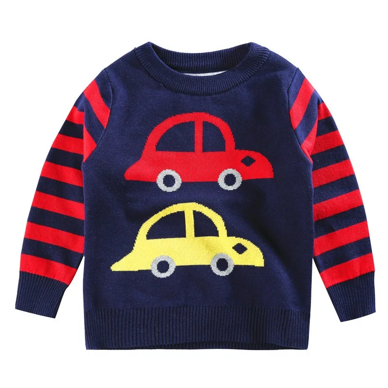 Boy'S Car Pattern Sweater Children'S Clothing Autumn Cotton Cute Baby Cartoon Children'S Sweater Warm Winter Clothes Outerwear
Boy'S Car Pattern Sweater Children'S Clothing Autumn Cotton Cute Baby Cartoon Children'S Sweater Warm Winter Clothes Outerwear