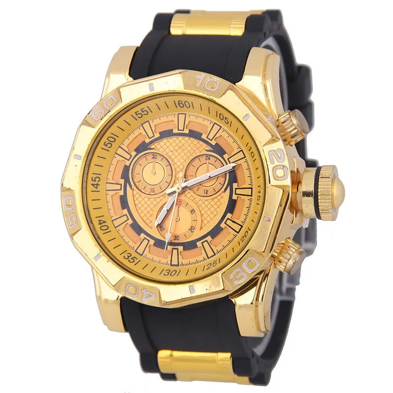 Men Quartz Watch Luxury Sport Watches Business Gold Steel Big Dial Watch 30M Waterproof Student Watch Wristwatches reloj hombre
Men Quartz Watch Luxury Sport Watches Business Gold Steel Big Dial Watch 30M Waterproof Student Watch Wristwatches reloj hombre