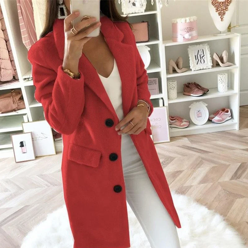 Winter Jacket Elegant Women Oversized Stylish Women's Jacket Loose Coat Snow Wool Coat Casual Classic Female Tops Clothes Women
Winter Jacket Elegant Women Oversized Stylish Women's Jacket Loose Coat Snow Wool Coat Casual Classic Female Tops Clothes Women