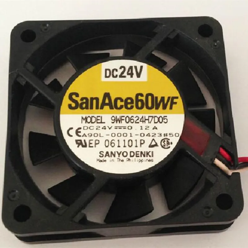 Новый оригинальный SanAce60WF 9WF0624H7D05 A90L-0001-0423 #50 DC24V 0,12a 60*60*15 мм 3-контактный Вентилятор охлаждения процессора кулер радиатора Вентилятор
Новый оригинальный SanAce60WF 9WF0624H7D05 A90L-0001-0423 #50 DC24V 0,12a 60*60*15 мм 3-контактный Вентилятор охлаждения процессора кулер радиатора Вентилятор