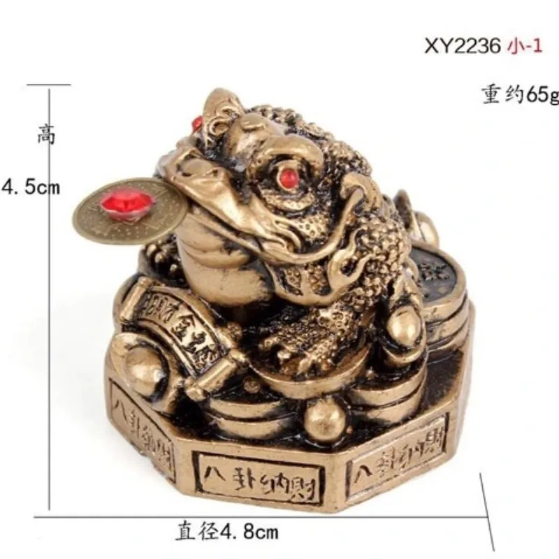 Feng Shui Golden Toad Statue Home Decoration Living room office cash register decoration Attract wealth
Feng Shui Golden Toad Statue Home Decoration Living room office cash register decoration Attract wealth