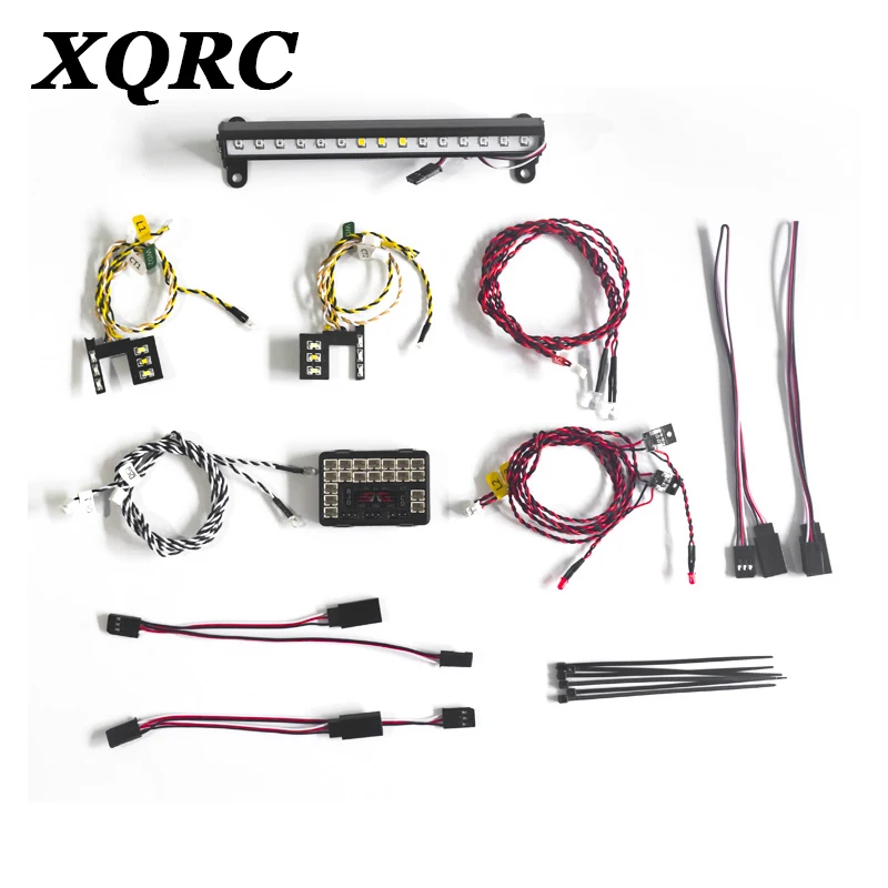 TRX4 RC Car Front Rear LED Lights Lamp Group Headlights, turn signals, brake lights for 1/10 RC Crawler Traxxas TRX-4 wild horse
TRX4 RC Car Front Rear LED Lights Lamp Group Headlights, turn signals, brake lights for 1/10 RC Crawler Traxxas TRX-4 wild horse