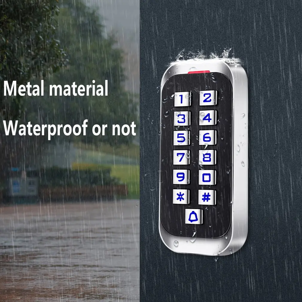 H3 Durable Metal Password ID Version Access Door Entry System Kits for Metal Standalone Access Control Keypad Code Access Reader
H3 Durable Metal Password ID Version Access Door Entry System Kits for Metal Standalone Access Control Keypad Code Access Reader