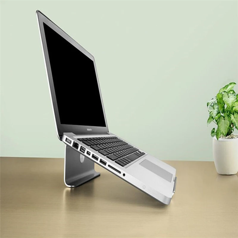 Silver Removable Aluminum Alloy Portable Non-Slip Notebook Bracket Cooling Base Computer Bracket Car Bracket
Silver Removable Aluminum Alloy Portable Non-Slip Notebook Bracket Cooling Base Computer Bracket Car Bracket