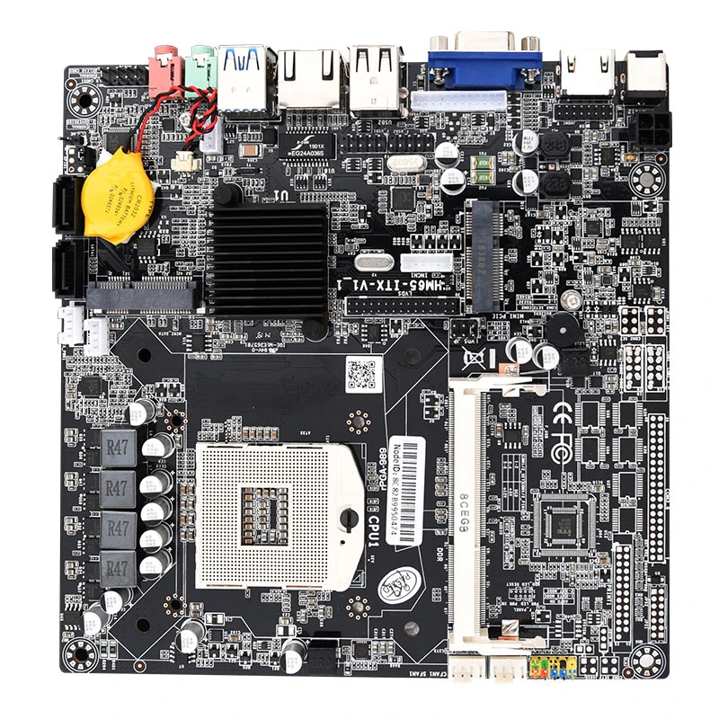 Mini ITX Intel HM65 PGA 989 motherboard with up to 8GB DDR3 and mini SATA3 mini PCIE slot support WiFi or Bluetooth model design
Mini ITX Intel HM65 PGA 989 motherboard with up to 8GB DDR3 and mini SATA3 mini PCIE slot support WiFi or Bluetooth model design