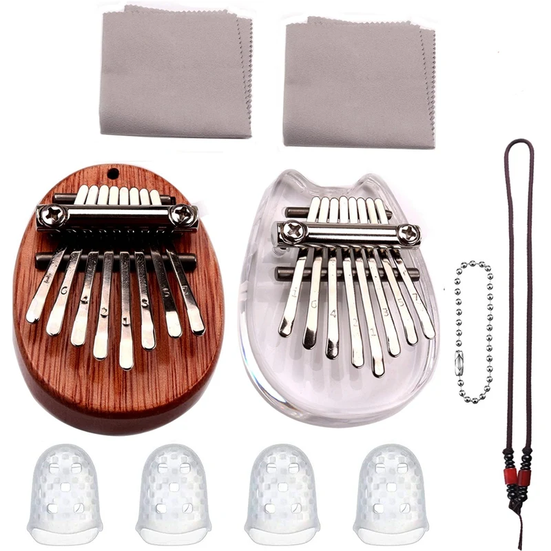 8 Key Mini Kalimba Thumb Piano Finger Piano Set, with Lanyard, for Kids and Adults Beginners
8 Key Mini Kalimba Thumb Piano Finger Piano Set, with Lanyard, for Kids and Adults Beginners