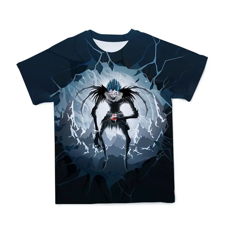 Seasons Novelty 3D Death Note Anime Oversized T-Shirts For Men Boy's Comfortable Boutique Manga Figure T-Shirt Youth's Top Cloth
Seasons Novelty 3D Death Note Anime Oversized T-Shirts For Men Boy's Comfortable Boutique Manga Figure T-Shirt Youth's Top Cloth