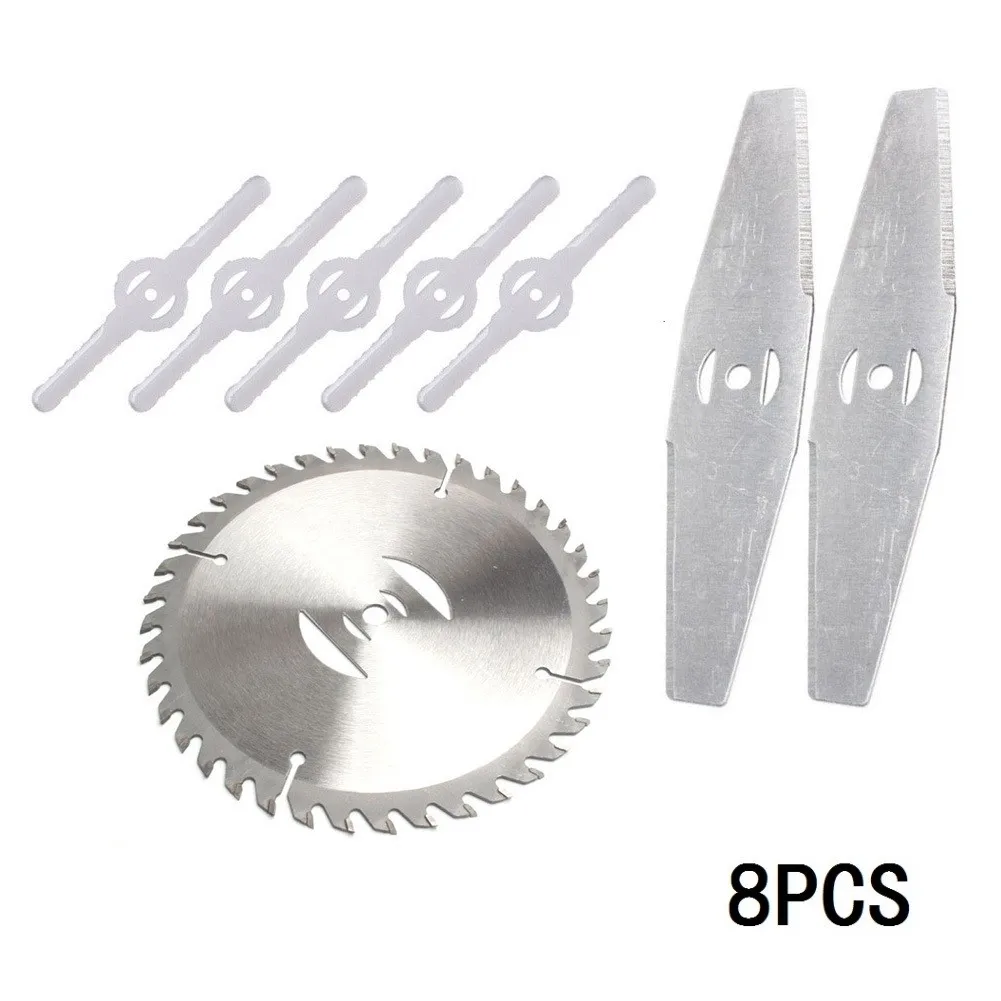 5*Grass Trimmer Blades+2*Stainless Steel Blade +1*Saw Blade Discs Grass Trimmer Blade Heads Replacements For Garden Scenes
5*Grass Trimmer Blades+2*Stainless Steel Blade +1*Saw Blade Discs Grass Trimmer Blade Heads Replacements For Garden Scenes