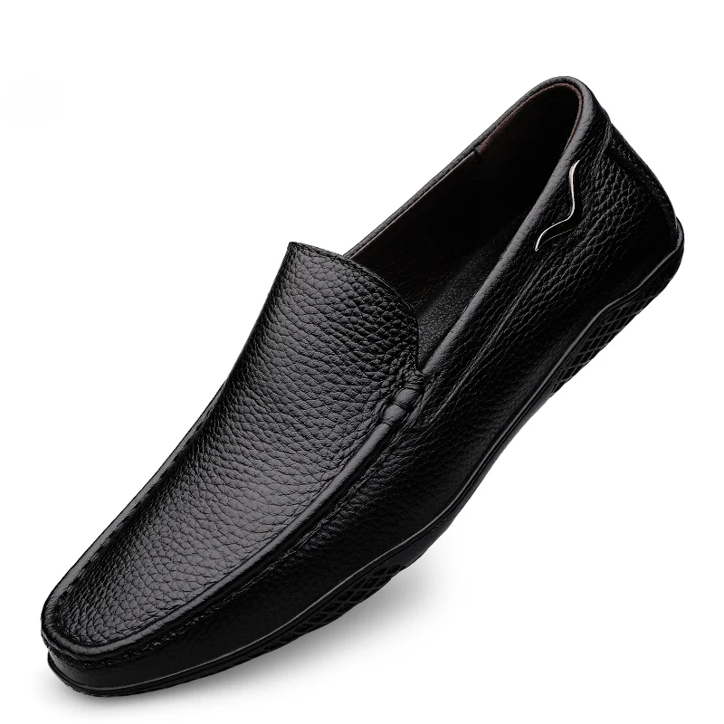 Luxury Brand Genuine Leather Fashion Men Business Dress Loafers Pointy Black Boats Shoes Breathable Formal Wedding Shoes *
Luxury Brand Genuine Leather Fashion Men Business Dress Loafers Pointy Black Boats Shoes Breathable Formal Wedding Shoes *