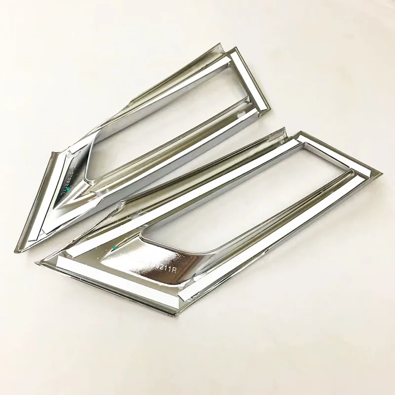 ABS Plastic Chrome For Nissan Kicks 2016 2017 2018 Car front fog lamp Cover Trim sticker Accessories Styling
ABS Plastic Chrome For Nissan Kicks 2016 2017 2018 Car front fog lamp Cover Trim sticker Accessories Styling