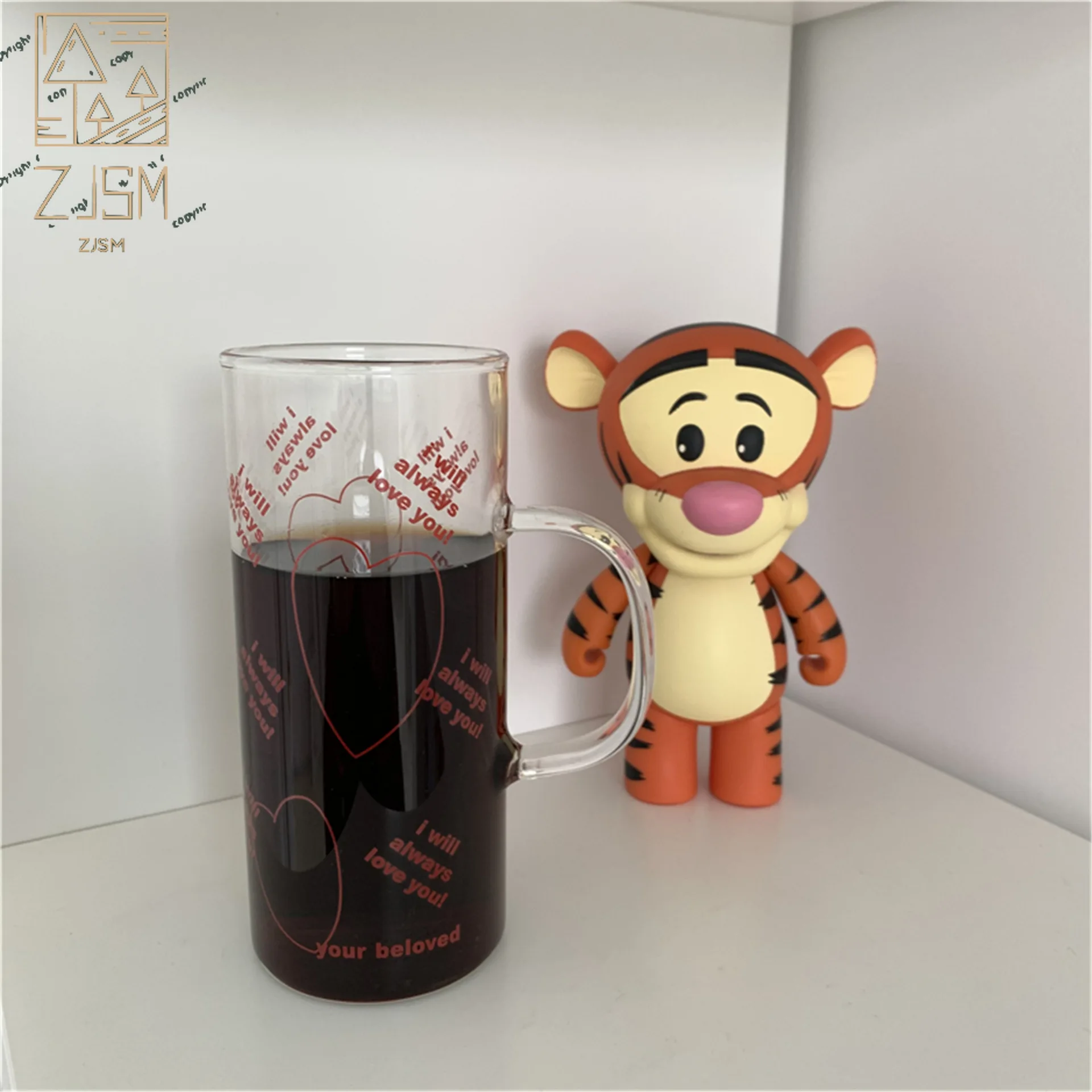 Korean Retro Red Love Letter Milk Cup High Borosilicate Handle Glass Coffee Cup Kawaii Breakfast Cup
Korean Retro Red Love Letter Milk Cup High Borosilicate Handle Glass Coffee Cup Kawaii Breakfast Cup