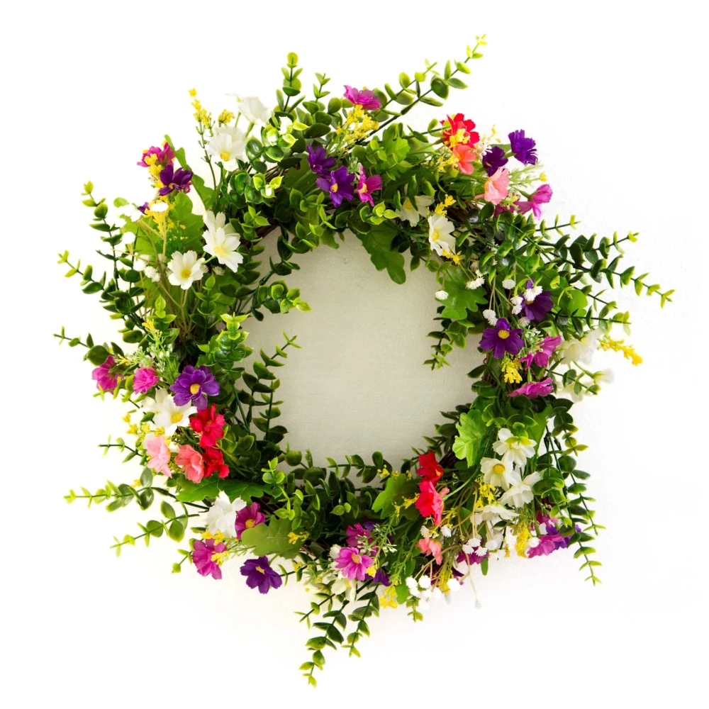 Wreath Decorative Simulation Garland Wall Decoration Chrysanthemum Semi-handmade Silk Cloth For Wedding Party Home Flowers
Wreath Decorative Simulation Garland Wall Decoration Chrysanthemum Semi-handmade Silk Cloth For Wedding Party Home Flowers