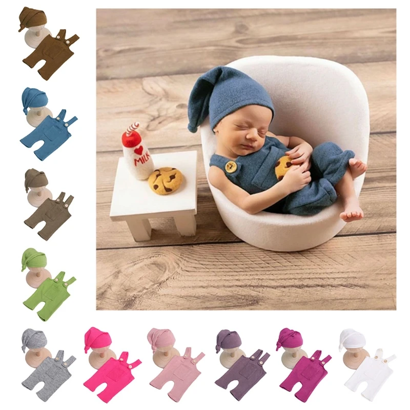 Newborn Photography Props Outfit Baby Romper Hat Set Infants Photo Shooting Beanies Bodysuit G99C
Newborn Photography Props Outfit Baby Romper Hat Set Infants Photo Shooting Beanies Bodysuit G99C