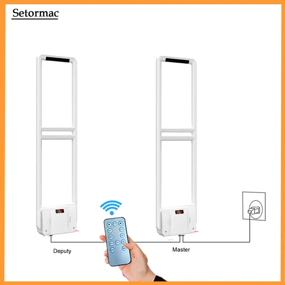 Security Alarm System 58kHZ EAS Systems With Sound&Light APP Adjust 7 Alarm Sound
Security Alarm System 58kHZ EAS Systems With Sound&Light APP Adjust 7 Alarm Sound