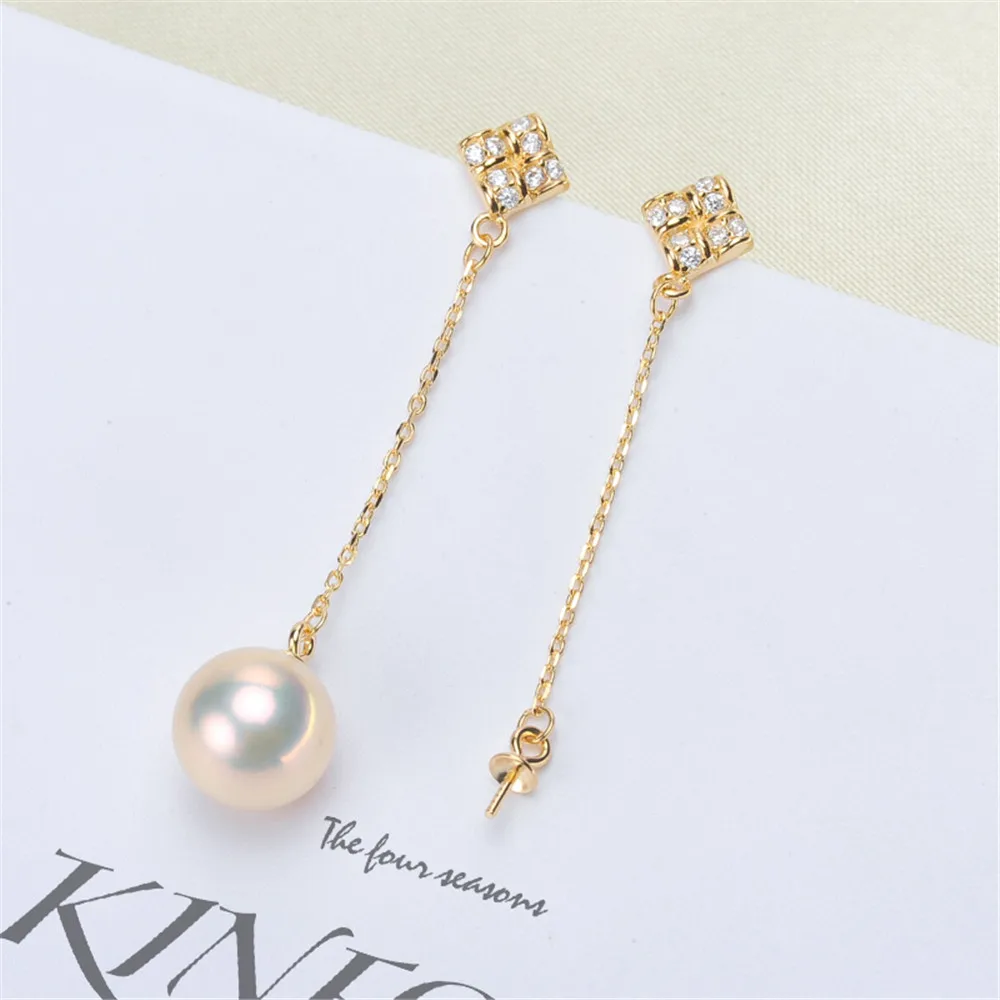 925 Sterling Silver Plating Earrings Pearl Earrings Accessories Findings Earrings Jewelry Parts Fittings Mountings DIY Girl Gift
925 Sterling Silver Plating Earrings Pearl Earrings Accessories Findings Earrings Jewelry Parts Fittings Mountings DIY Girl Gift