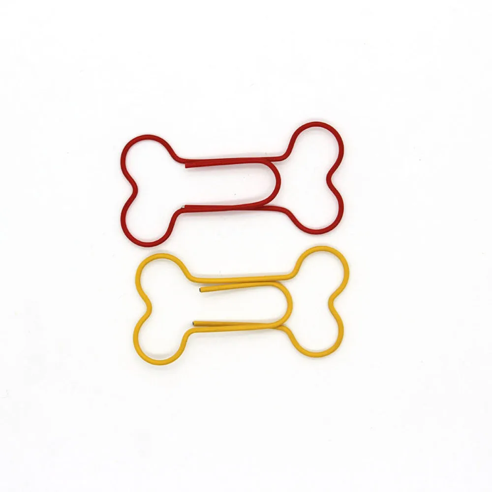 24pcs/lot Dog Bone Shaped Paper Clips Kawaii Stationery Metal Binder Clips Notes Letter Paper Schedule Invoice Clip Stationery 
24pcs/lot Dog Bone Shaped Paper Clips Kawaii Stationery Metal Binder Clips Notes Letter Paper Schedule Invoice Clip Stationery