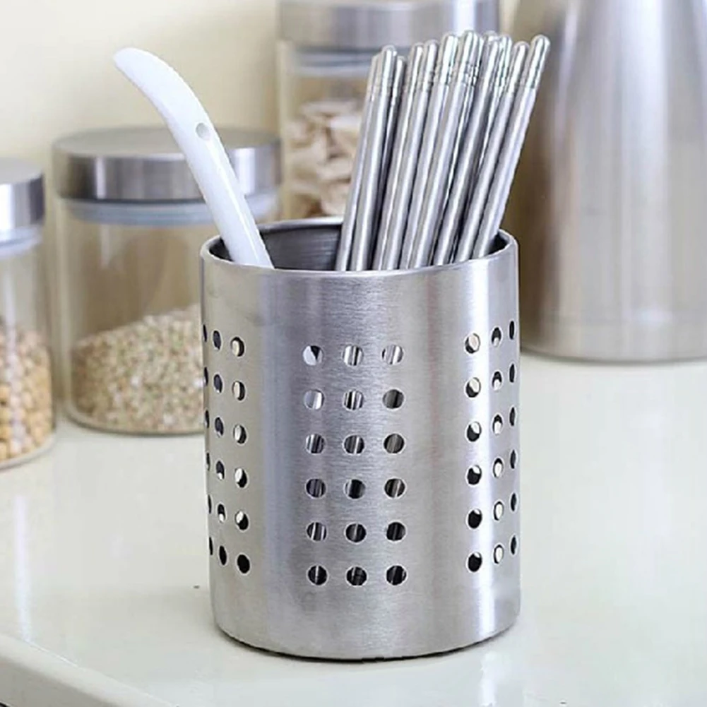 1* Stainless Steel Cutlery Holder Drainer Storage Spoon/Tableware Organizer Rack Kitchen Organizer Racks Chopsticks Holder box
1* Stainless Steel Cutlery Holder Drainer Storage Spoon/Tableware Organizer Rack Kitchen Organizer Racks Chopsticks Holder box
