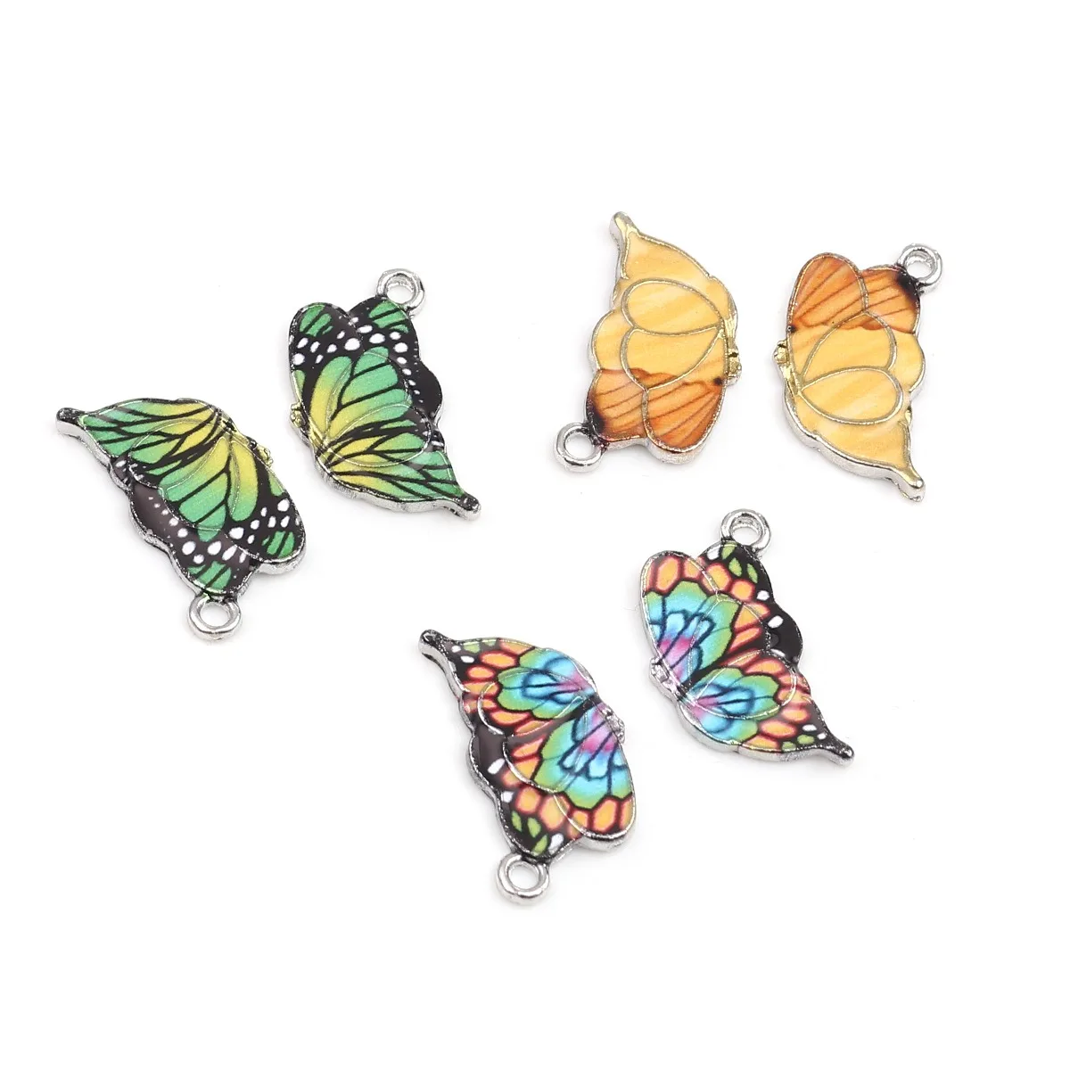 10 PCs Butterfly Enamel Charms Pendant Insect Charms For Jewelry Making Zinc Based Alloy Animal Yellow Enamel 23mm x 13mm
10 PCs Butterfly Enamel Charms Pendant Insect Charms For Jewelry Making Zinc Based Alloy Animal Yellow Enamel 23mm x 13mm
