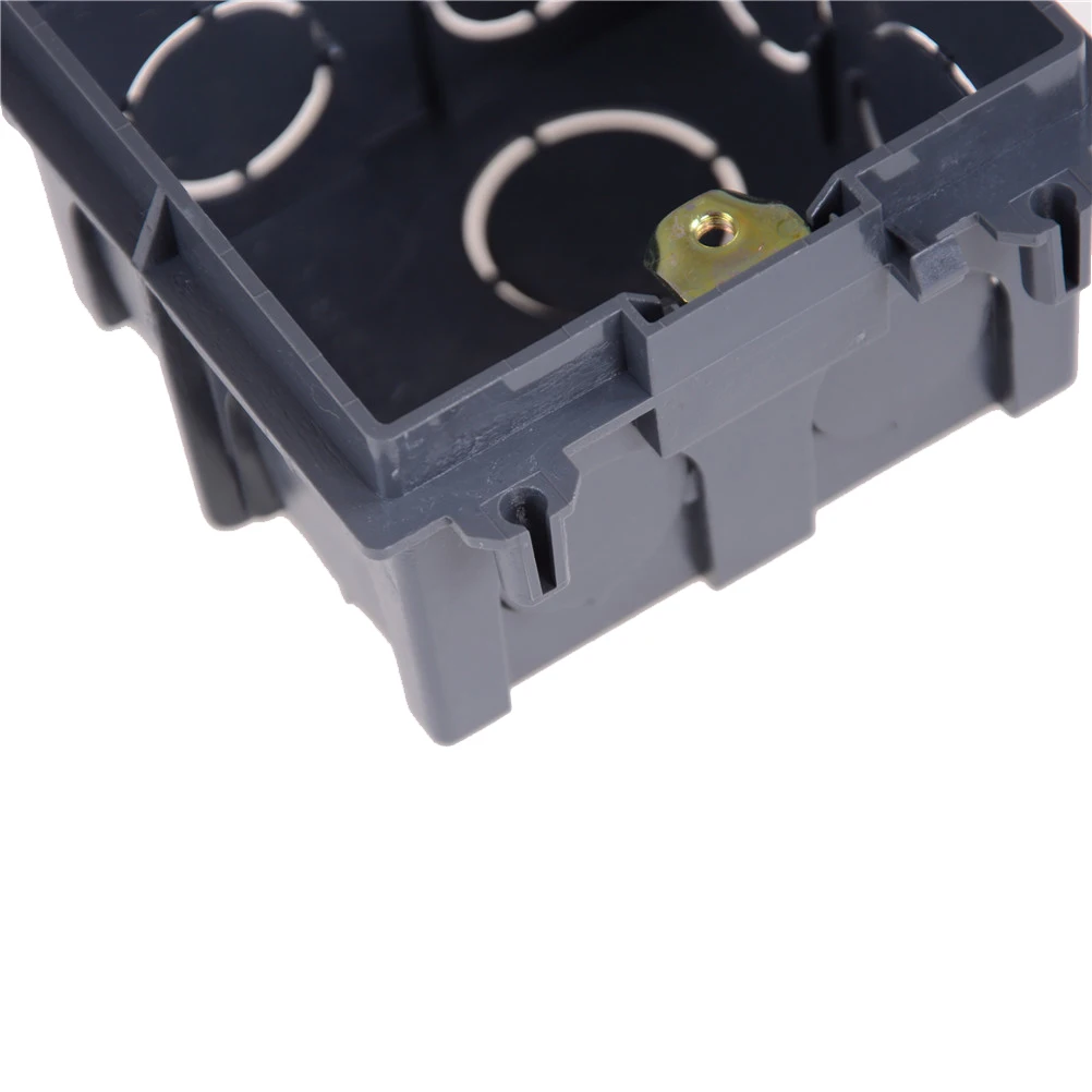 Plastic Wall Plate Wall Mount Junction Box Type 86 Switch Cassette Outlet Wall Switch Box,enclosure Flush Box Black Color 
Plastic Wall Plate Wall Mount Junction Box Type 86 Switch Cassette Outlet Wall Switch Box,enclosure Flush Box Black Color