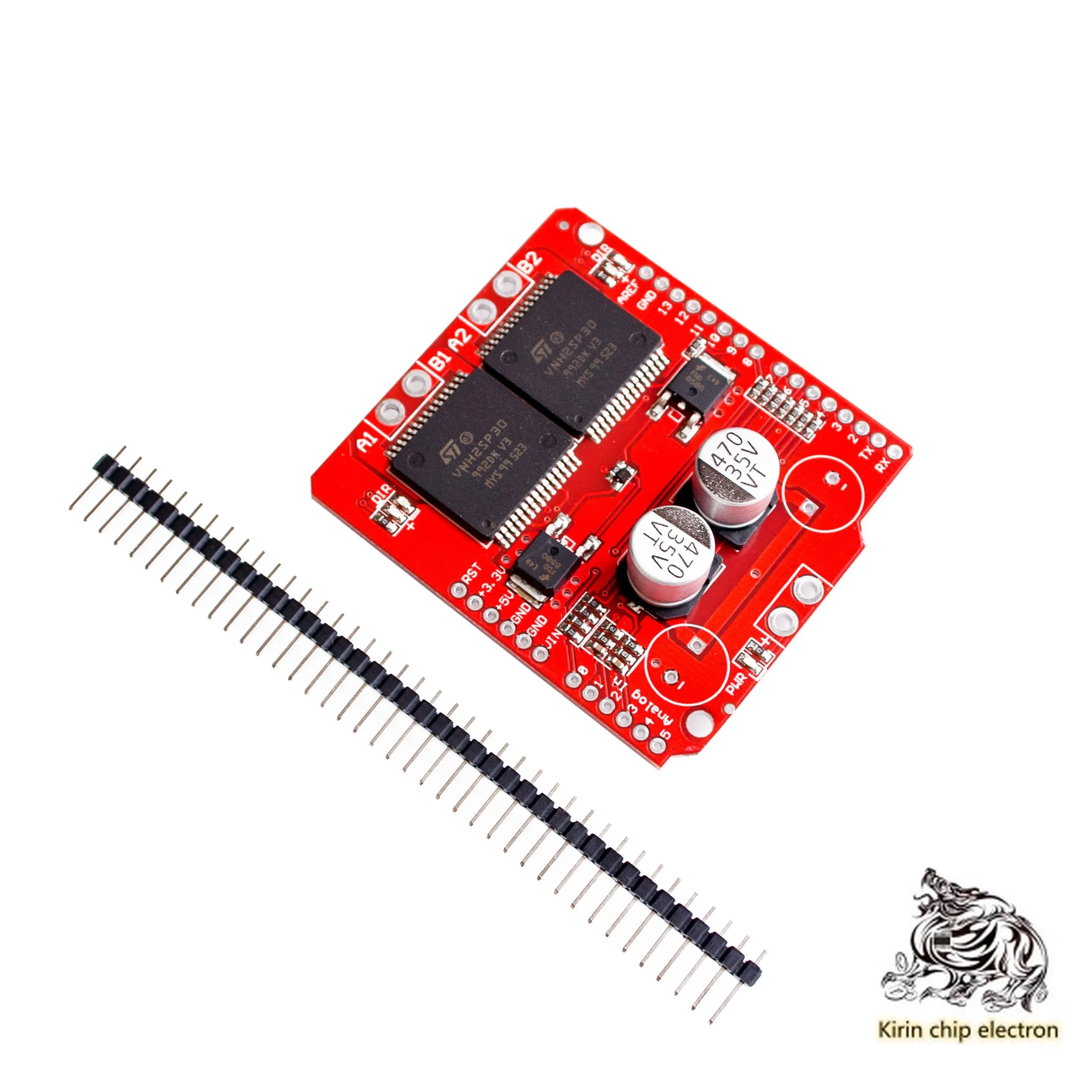 2 шт./лот monster moto shield vnh3sp30 шаговый модуль драйвера двигателя высокий ток 30A
2 шт./лот monster moto shield vnh3sp30 шаговый модуль драйвера двигателя высокий ток 30A