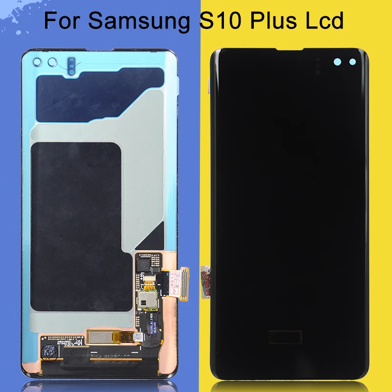 Catteny For Samsung Galaxy S10 Plus LCD G975 G975F Display With Touch Screen Digitizer Assembly Free Shipping +Tools
Catteny For Samsung Galaxy S10 Plus LCD G975 G975F Display With Touch Screen Digitizer Assembly Free Shipping +Tools