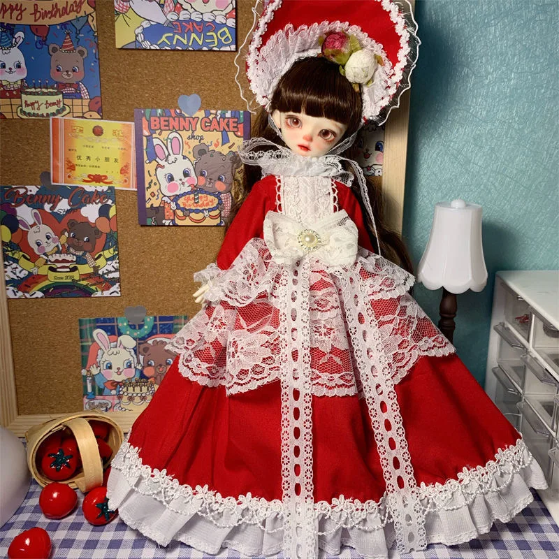 Handmade Original Ob24 BJD Dolls Suit Apron Dress Cute Accessories Wig Hat Princess Blythe Doll 30CM DIY Gift for Girl Fashion
Handmade Original Ob24 BJD Dolls Suit Apron Dress Cute Accessories Wig Hat Princess Blythe Doll 30CM DIY Gift for Girl Fashion