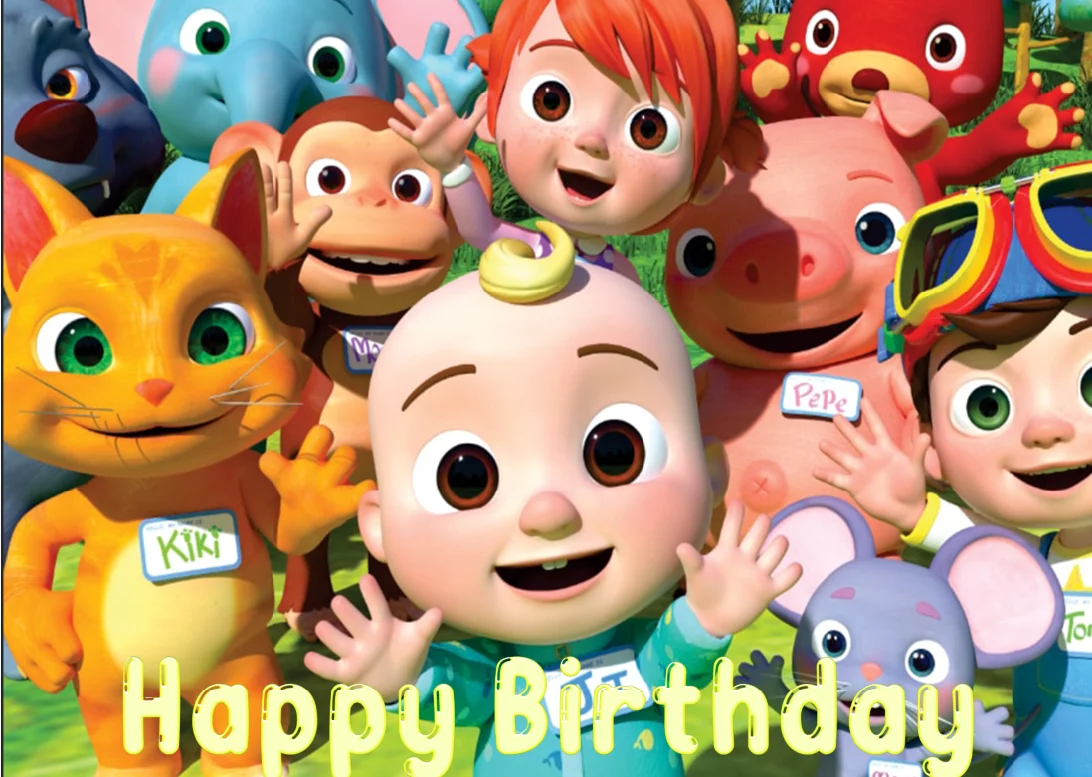 Виниловый вечерние для студийной фотосъемки с надписью Happy Birthday размером 220 см x 150