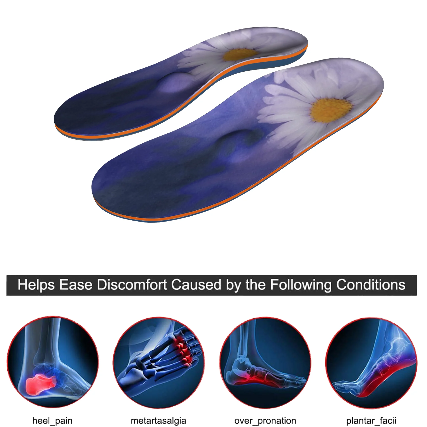 Flat foot orthopedic insoles for men and women to correct high arch support flat foot orthosis Arch insoles
Flat foot orthopedic insoles for men and women to correct high arch support flat foot orthosis Arch insoles