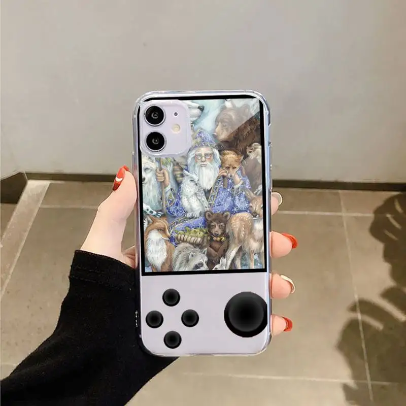 Funny Santa retro game console Phone Case Transparent soft For iphone 5 5s 5c se 6 6s 7 8 11 12 plus mini x xs xr pro max
Funny Santa retro game console Phone Case Transparent soft For iphone 5 5s 5c se 6 6s 7 8 11 12 plus mini x xs xr pro max