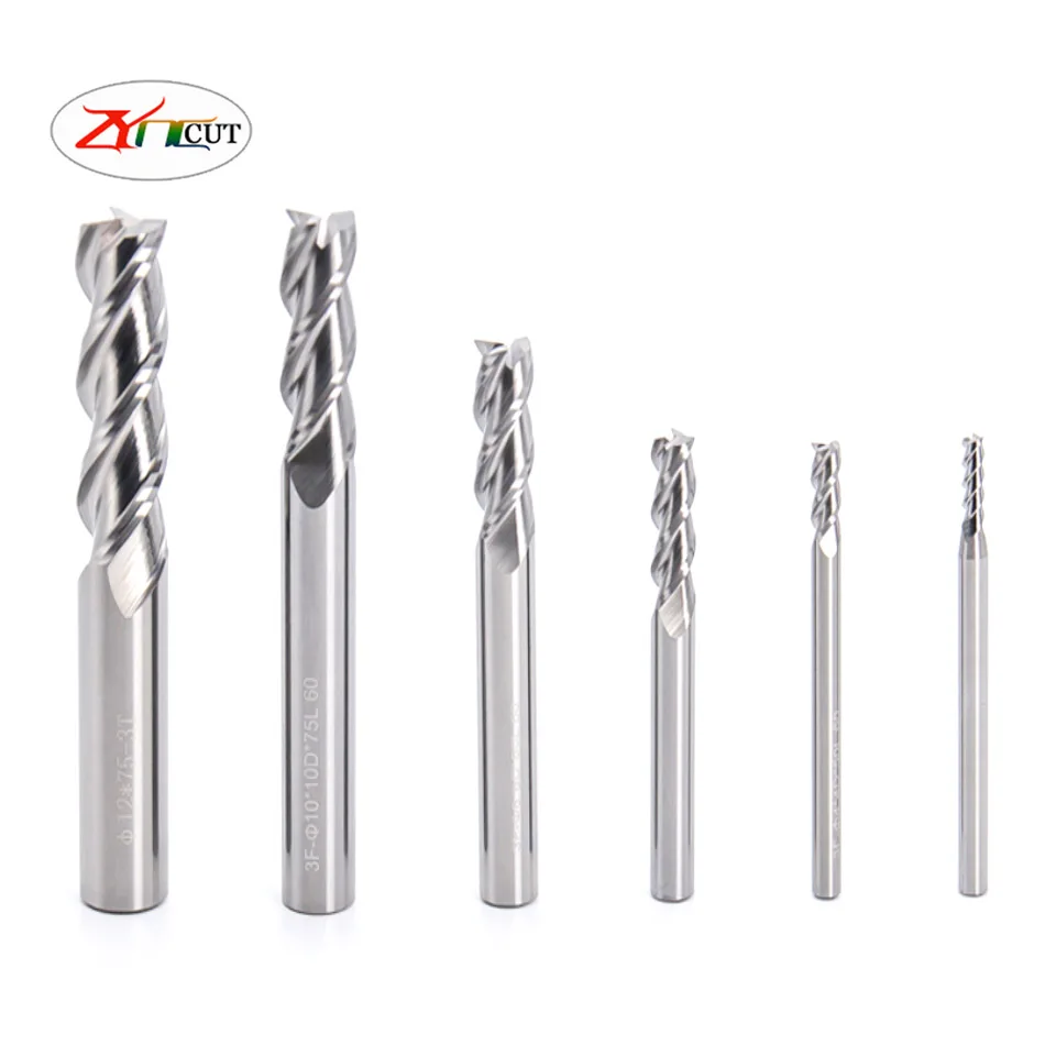 1/2/3/4/5/6/8/10/12/16/20mm 3 Flute Cutting Aluminium Copper Processing CNC Router Tungsten Steel Sprial Milling Cutter End Mill
1/2/3/4/5/6/8/10/12/16/20mm 3 Flute Cutting Aluminium Copper Processing CNC Router Tungsten Steel Sprial Milling Cutter End Mill