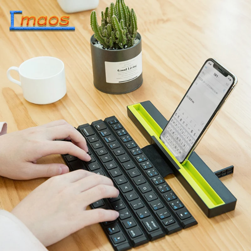 Mini Folding Keyboard Portable Business Office 63Keys Wireless Bluetooth Keyboard For Tablet Iphone Laptop Smartphone Ipad
Mini Folding Keyboard Portable Business Office 63Keys Wireless Bluetooth Keyboard For Tablet Iphone Laptop Smartphone Ipad
