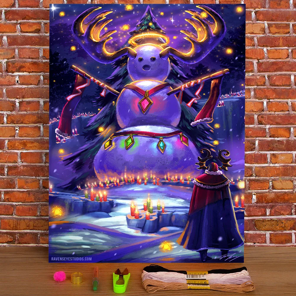 Christmas Snowman Printed 11CT Cross Stitch Embroidery Kit DMC Threads Hobby Sewing Handicraft Needlework Floss Wholesale
Christmas Snowman Printed 11CT Cross Stitch Embroidery Kit DMC Threads Hobby Sewing Handicraft Needlework Floss Wholesale