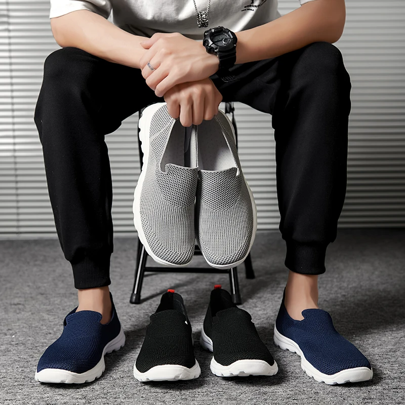 Flying Woven Men's Shoes Spring Casual Sports Shoes Comfortable Breathable Mesh Single Shoes Simple Shallow Mouth Flat Shoes
Flying Woven Men's Shoes Spring Casual Sports Shoes Comfortable Breathable Mesh Single Shoes Simple Shallow Mouth Flat Shoes