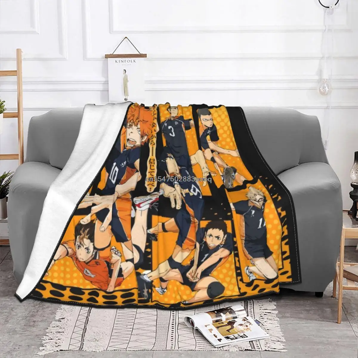 Haikyuu Blanket Flannel Spring/Autumn Volleyball Breathable Warm Throw Blankets for Home Office Quilt 
Haikyuu Blanket Flannel Spring/Autumn Volleyball Breathable Warm Throw Blankets for Home Office Quilt