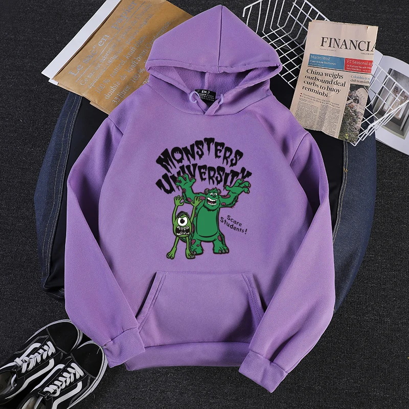 Candy Colors Harajuku Style Casual Sweatshirt Cartoons MONSTERSUNIVERSITY Print Pattern Kawaii Japan Korean Fleece Women Hoodies
Candy Colors Harajuku Style Casual Sweatshirt Cartoons MONSTERSUNIVERSITY Print Pattern Kawaii Japan Korean Fleece Women Hoodies
