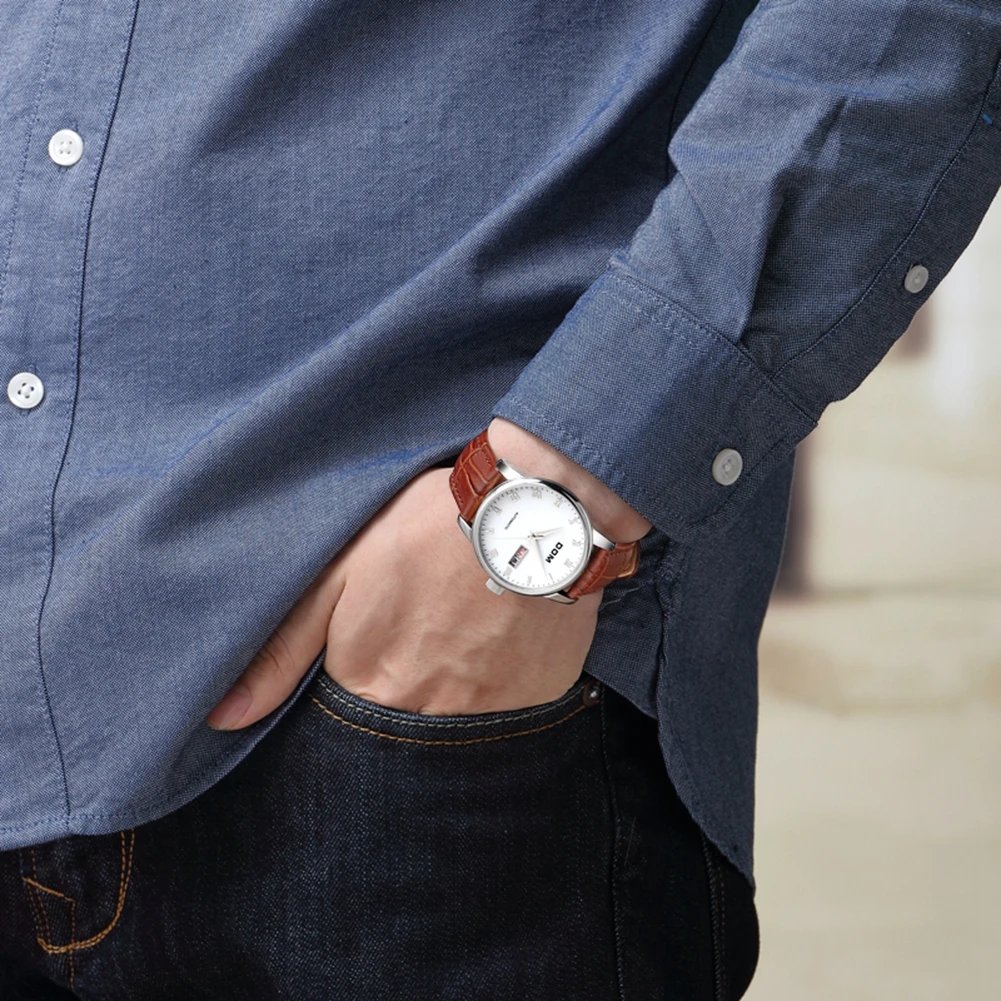 Day-date DOM Men Watches SEIKO-NH36 Japan Movement 38mm Automatic Mechanical Man Watch Stainless Steel Waterproof 2021 New Clock
Day-date DOM Men Watches SEIKO-NH36 Japan Movement 38mm Automatic Mechanical Man Watch Stainless Steel Waterproof 2021 New Clock