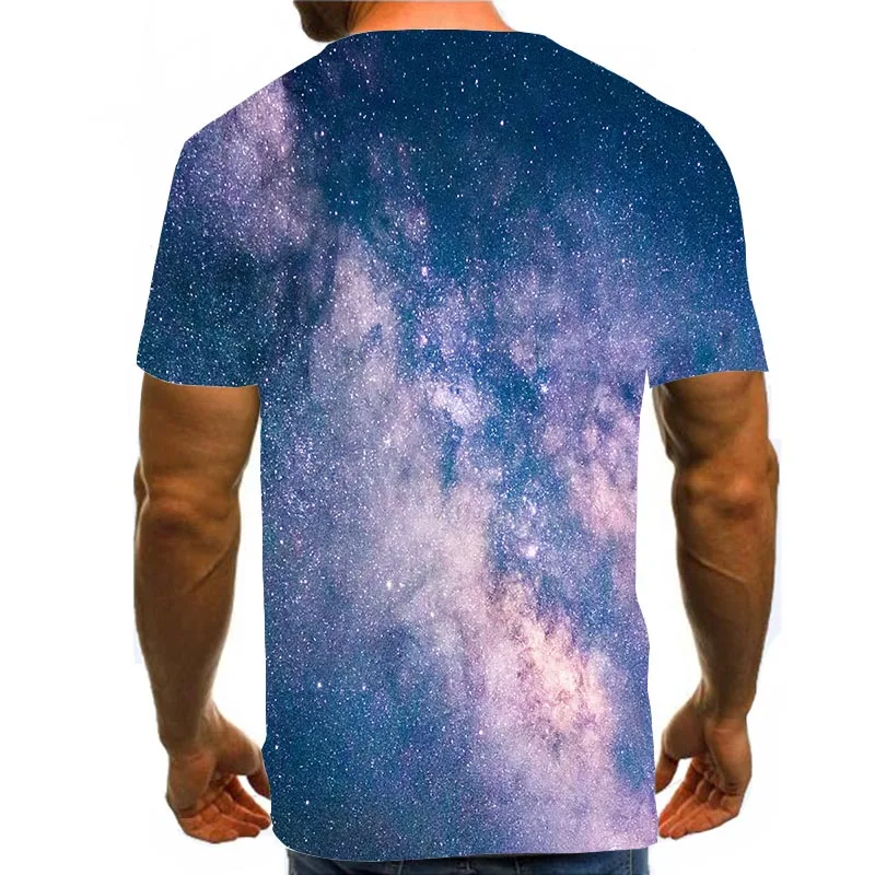 Men Graphic T Shirts 3D Print Shirt Round Neck Summer Short Sleeve Constellation Tops Galaxy Tees Blue
Men Graphic T Shirts 3D Print Shirt Round Neck Summer Short Sleeve Constellation Tops Galaxy Tees Blue