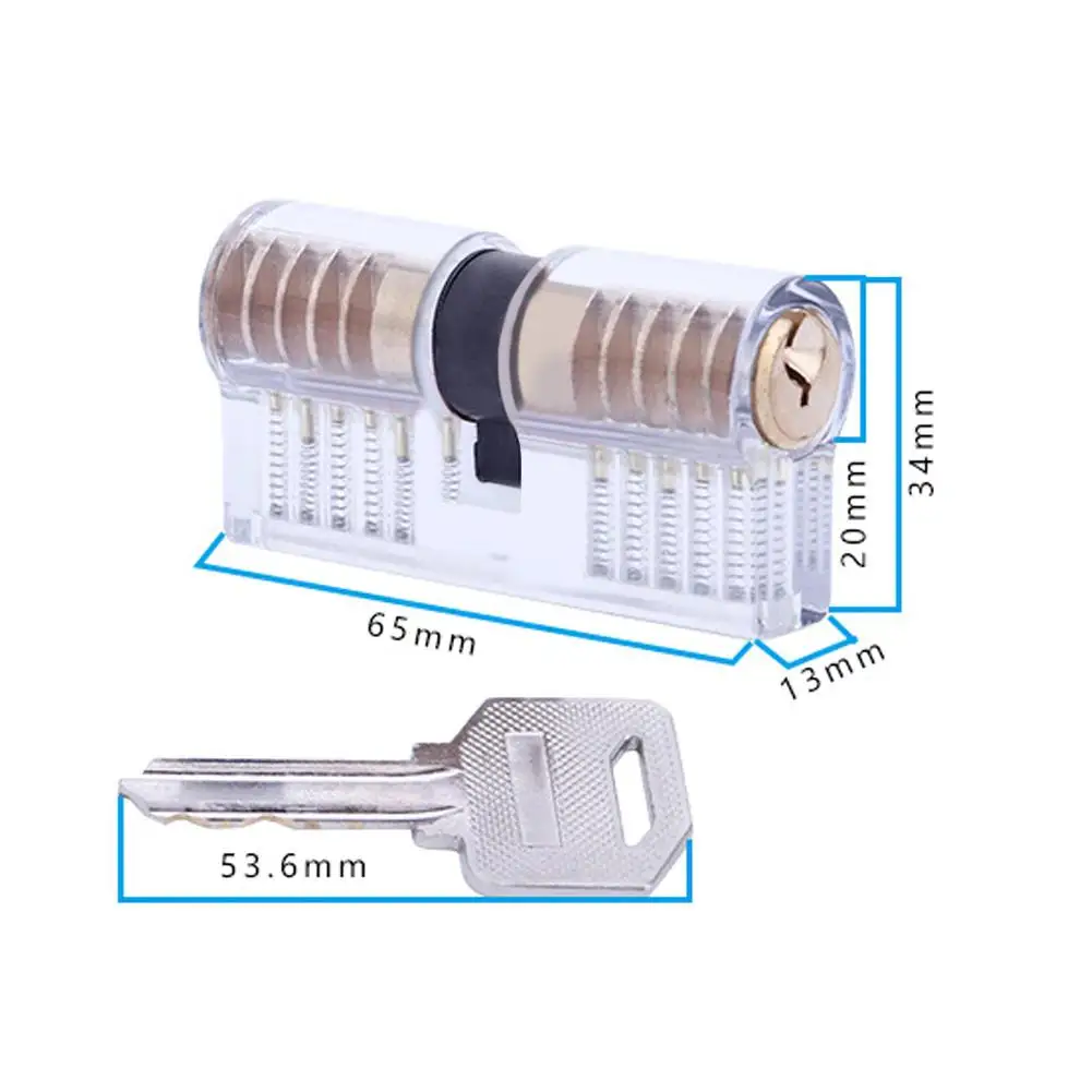 AMYGOJJ 16Pcs/Set Transparent Lock Padlocks AB Combination Lock Visible Lock Set
AMYGOJJ 16Pcs/Set Transparent Lock Padlocks AB Combination Lock Visible Lock Set