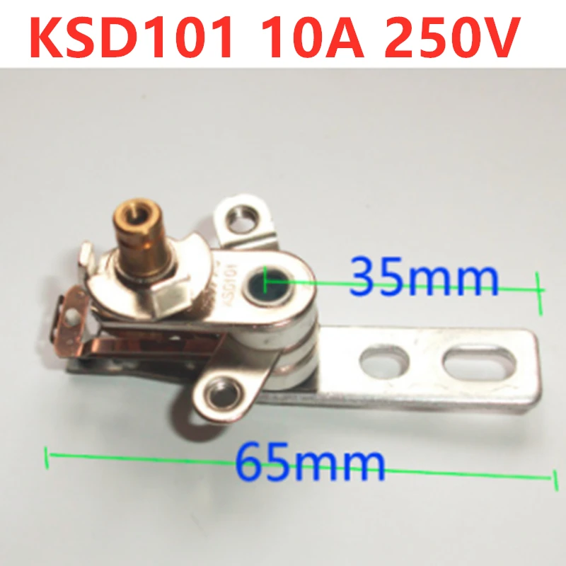 Переключатель регулировки термостата KSD101, 10 шт., 250 В, подходит для 1600 Вт
Переключатель регулировки термостата KSD101, 10 шт., 250 В, подходит для 1600 Вт