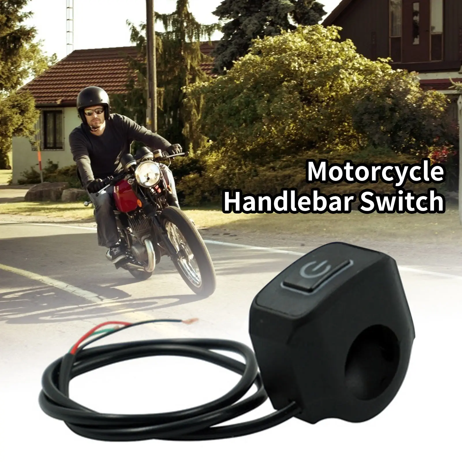 22mm 7/8'' Motorcycle Handlebar Switch Momentary Button Multifunction Waterproof Control Switch Button With LED Light
22mm 7/8'' Motorcycle Handlebar Switch Momentary Button Multifunction Waterproof Control Switch Button With LED Light