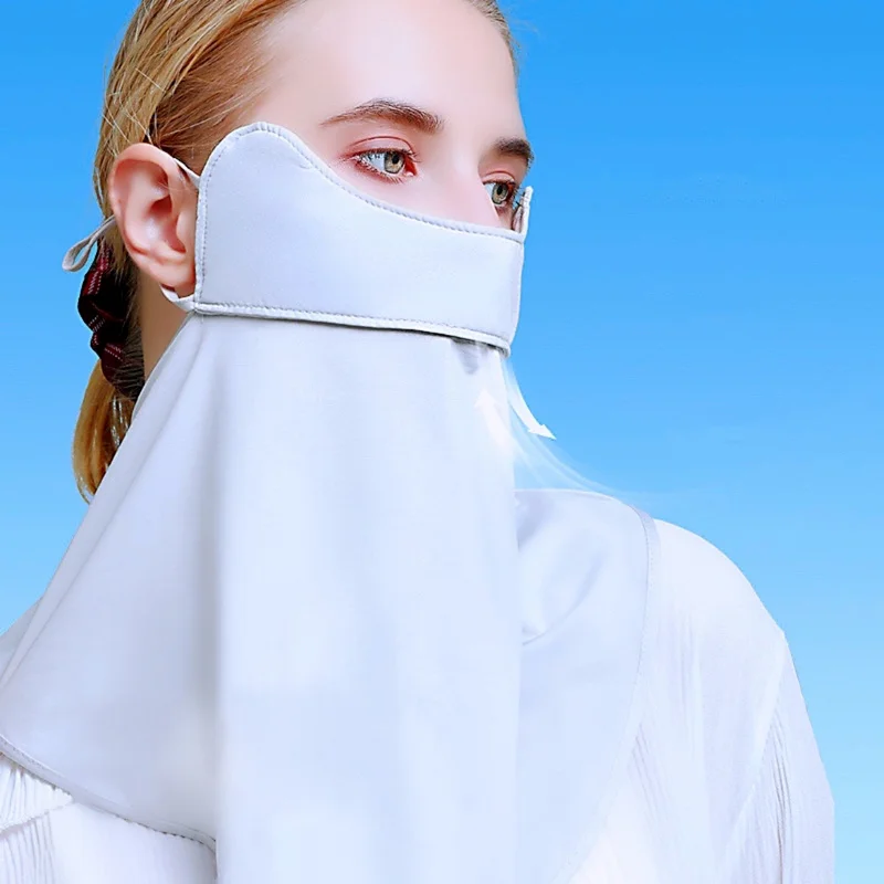Fashion Summer Sunscreen Cycling Mask Scarf Ice Silk Full Face Covers Breathable with Ears Bandana Decoration Accessories Women
Fashion Summer Sunscreen Cycling Mask Scarf Ice Silk Full Face Covers Breathable with Ears Bandana Decoration Accessories Women
