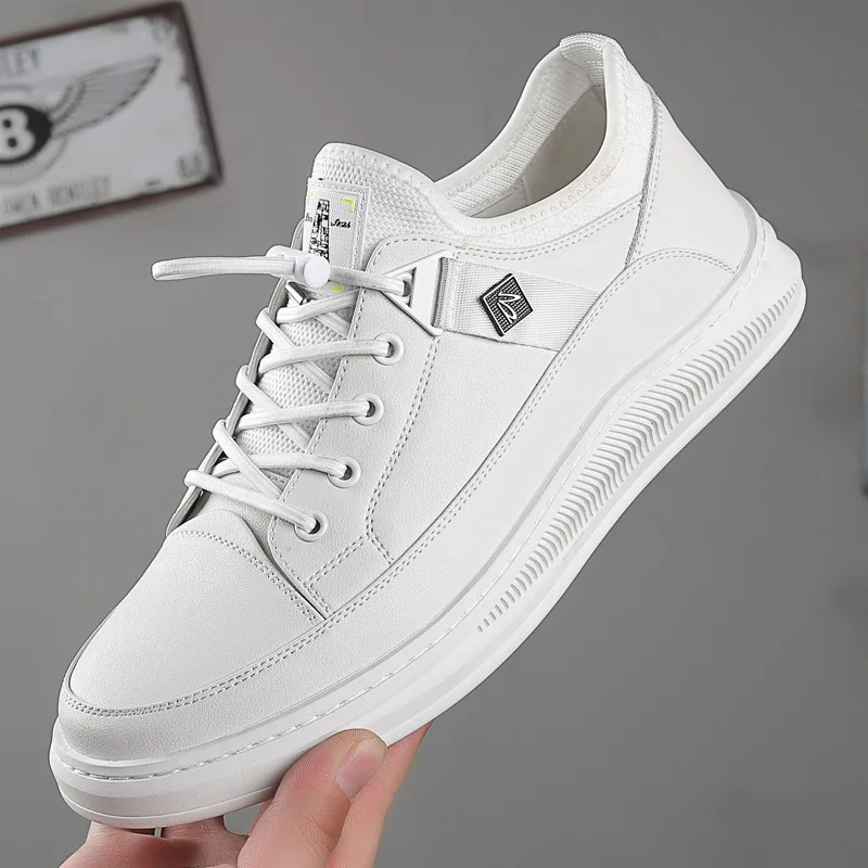 German and European old man's 2021 autumn leather men's shoes increase in men's all-match sneakers off white shoes men shoes
German and European old man's 2021 autumn leather men's shoes increase in men's all-match sneakers off white shoes men shoes