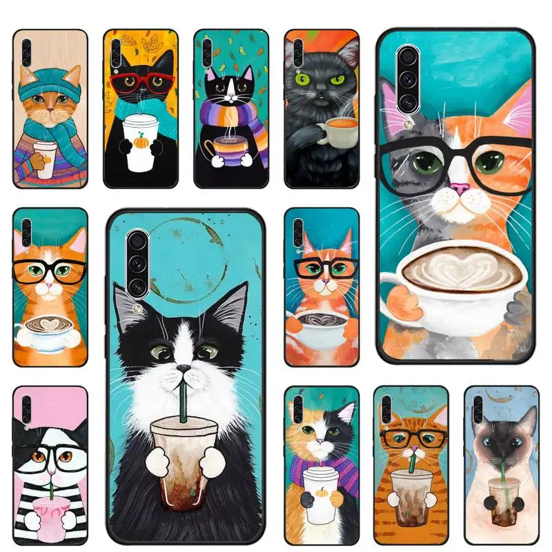Latte Acrylic Coffee Cat Phone Case For Samsung galaxy S note 7 8 9 10 20 fe edge A 6 10 20 30 50 51 70 lite plus Soft Silicone
Latte Acrylic Coffee Cat Phone Case For Samsung galaxy S note 7 8 9 10 20 fe edge A 6 10 20 30 50 51 70 lite plus Soft Silicone