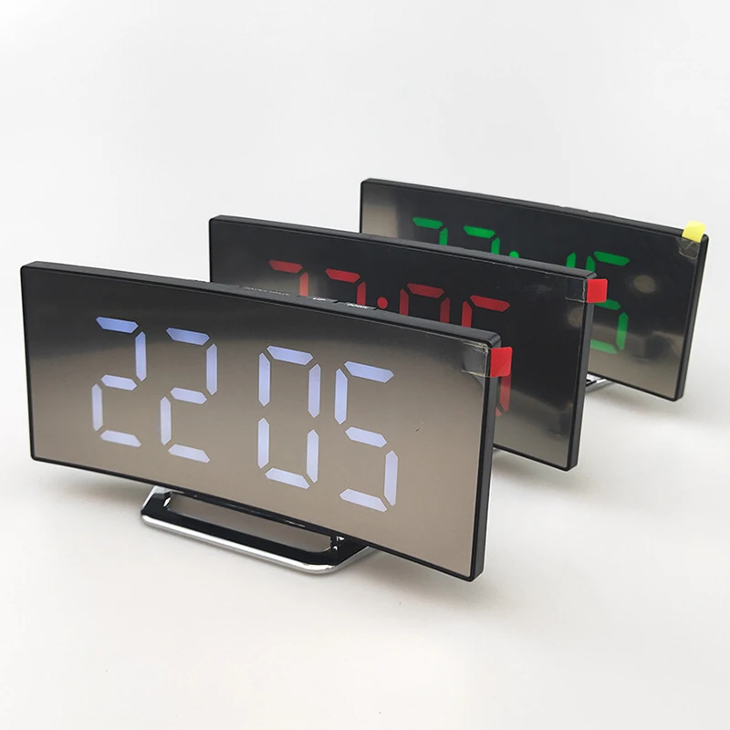 New Mirror LED Alarm Clock Multifunction Wireless 5.0 Bluetooth Music Player Electronic Digital Wireless Table Clock
New Mirror LED Alarm Clock Multifunction Wireless 5.0 Bluetooth Music Player Electronic Digital Wireless Table Clock