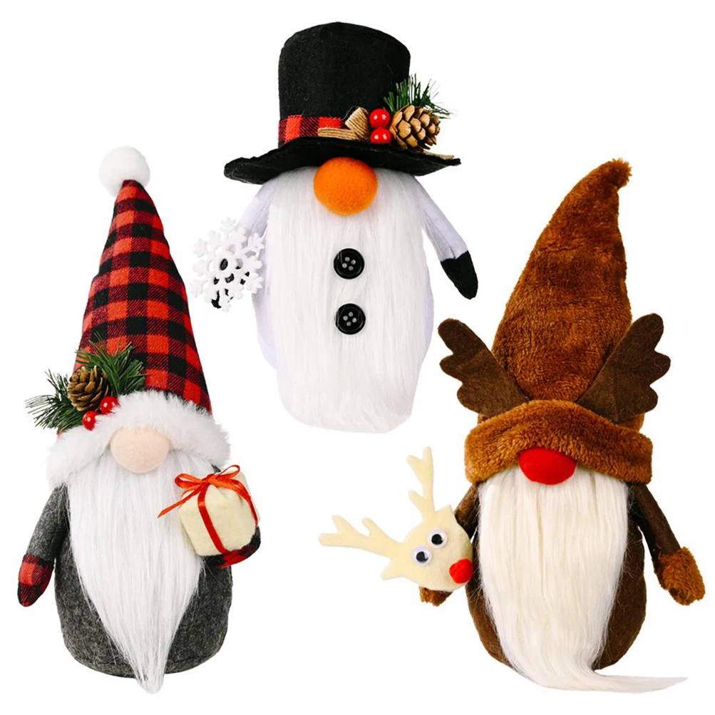 3 Pcs Christmas Gnomes Plush Doll Swedish Gnomes Christmas Decorations Ornaments Thanksgiving Day Gifts
3 Pcs Christmas Gnomes Plush Doll Swedish Gnomes Christmas Decorations Ornaments Thanksgiving Day Gifts