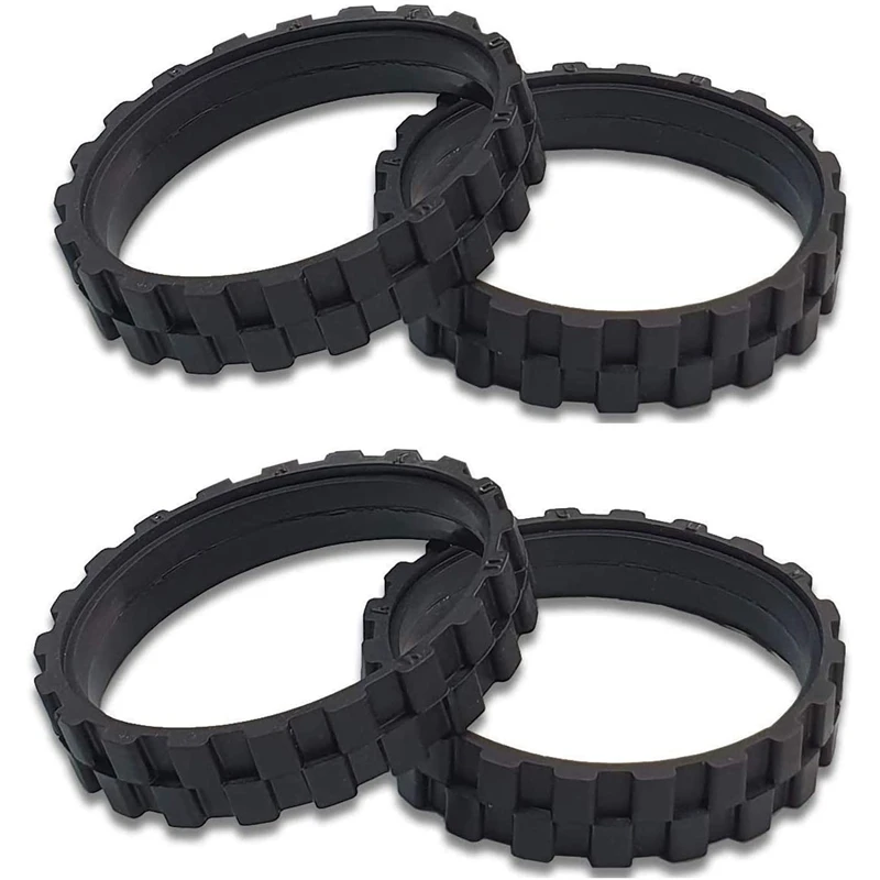 Tires for IROBOT ROOMBA Wheels Series 500, 600, 700, 800 and 900, Anti-Slip, Great Adhesion and Easy Assembly 4 Pack
Tires for IROBOT ROOMBA Wheels Series 500, 600, 700, 800 and 900, Anti-Slip, Great Adhesion and Easy Assembly 4 Pack