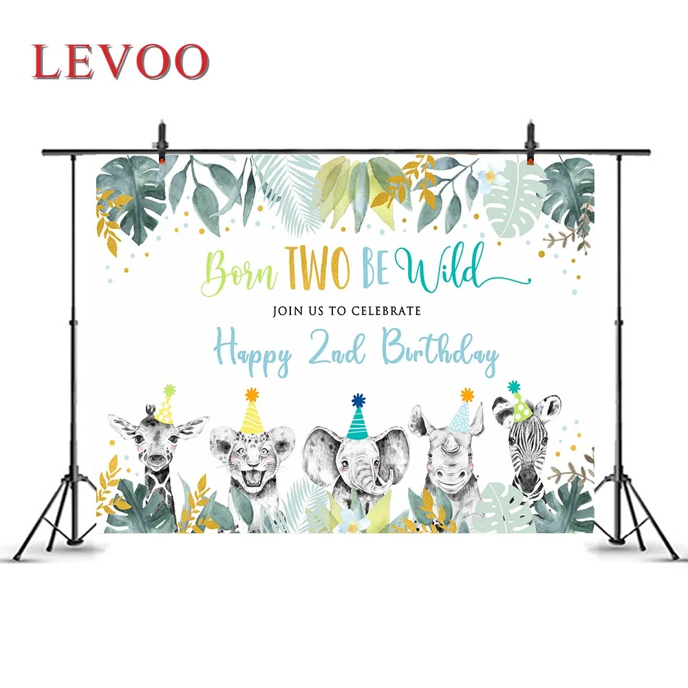 Levoo Cartoon Animals Theme Backdrop Happy 2nd Birthday Party Decoration Background Banner Props Photophone Photo Zone Polyester
Levoo Cartoon Animals Theme Backdrop Happy 2nd Birthday Party Decoration Background Banner Props Photophone Photo Zone Polyester