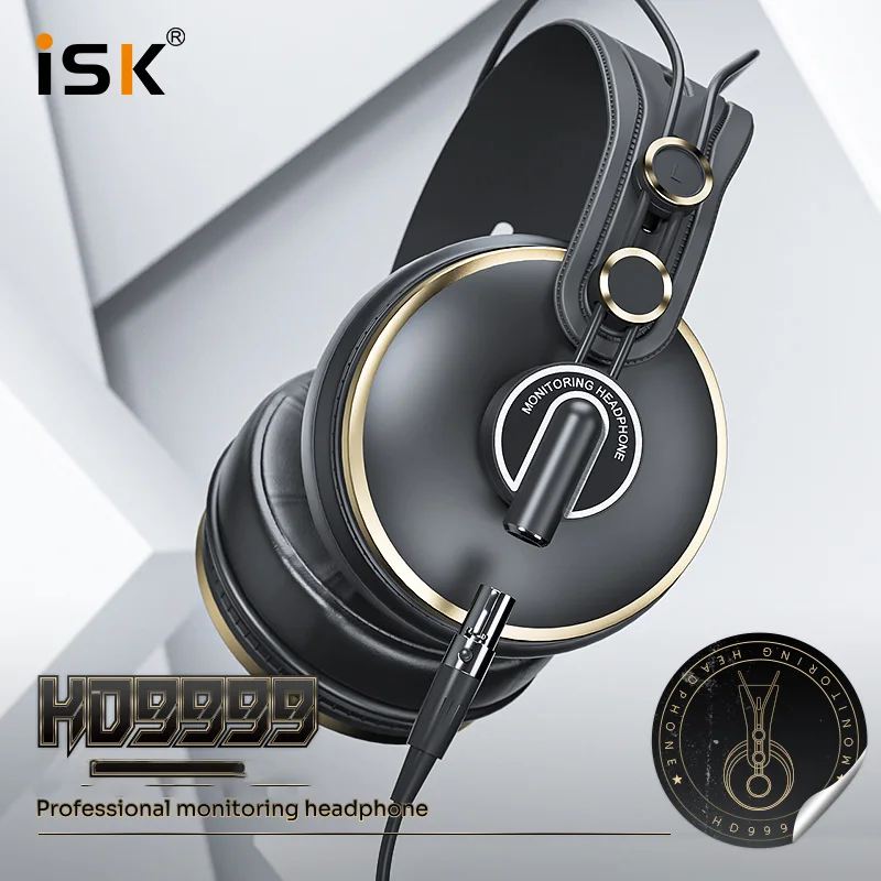 ISK HD9999 HIFI Monitor Headphones professional Monitoring headset Recording Studio
ISK HD9999 HIFI Monitor Headphones professional Monitoring headset Recording Studio