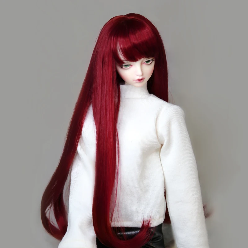 New Fashion 1/3 Bjd Wig High Temperature Long hair with air bangs inner buckle Bjd Wig SD For DD BJD Doll Curly hair
New Fashion 1/3 Bjd Wig High Temperature Long hair with air bangs inner buckle Bjd Wig SD For DD BJD Doll Curly hair